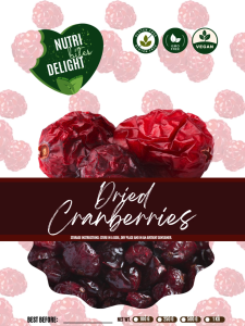 Dried Cranberries 50g-1kg