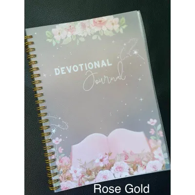 DEVOTIONAL JOURNAL NOTEBOOK - SOAP METHOD OF STUDYING THE BIBLE - FAITH GOALS AND ANSWERED PRAYERS