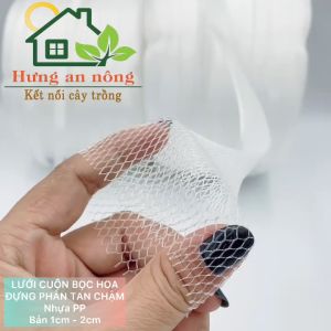 10 mét túi lưới đựng phân tan chậm phân dê bọc các loại hoa bọc cố định nhiều loại sản phẩm bản 1cm  2cm