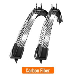 For MG 4 MG4 2022-2023 2pcs Front Windshield Wiper Blades Windscreen Wipers Carbon Fibre & Black