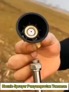 Nozzle Spray Tanaman Tekanan Tinggi Pertanian Adjustable Nozel Sprayer Kabut Ujung Semprotan Sprayer Kuningan - Nozzle