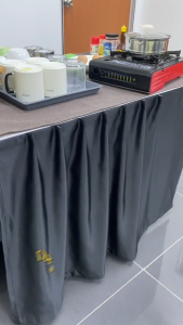 Langsir Skirting Kabinet DapurCustom-made High Quality / Kitchen Cabinet Skirting Curtains