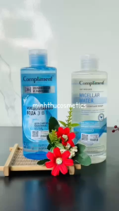 Nước Tẩy Trang Compliment Micellar Water Dịu Nhẹ Sạch Sâu Dành Cho Mọi Làn Da 400ml