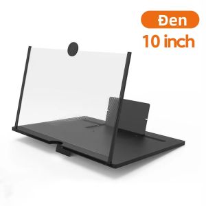 OLAF | Video HD Máy Tính Để Bàn Lười Đứng Kính Lúp 10/12 Inch Bộ Khuếch Đại Màn Hình Điện Thoại Nhẹ Chất Liệu ABS + Acrylic Phụ Kiện Điện Thoại Di Động