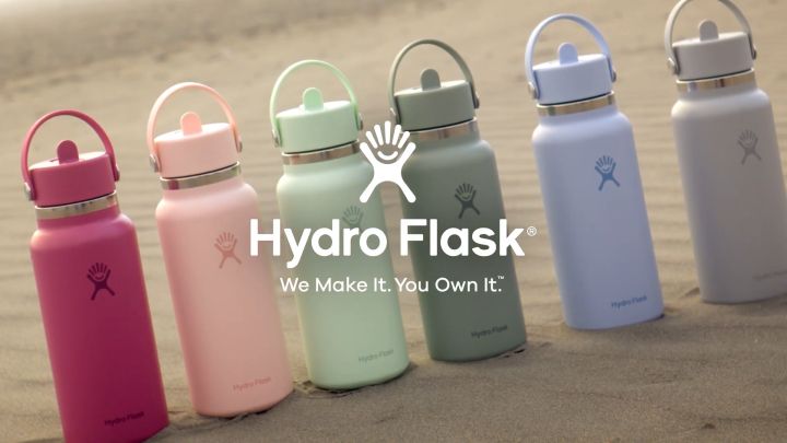 Hydro Flask Tumbler 40oz Wide Mouth Flex Cap - Tonal Birch