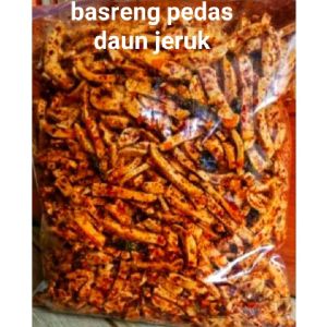 500gram Basreng pedas daun jeruk