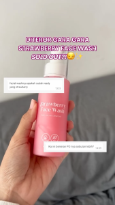 Strawberry Face Wash Nadfaskin