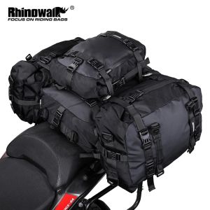 Rhinowalk | Rhinowalk Motorcycle Rear Seat Bag 10L Or 20L Or 30L Waterproof Saddle Side Bag Luggage Pack MultiFunction Shoulder Bag Backpack