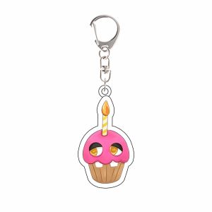 Bandai | Móc Khóa Acrylic FNAF Phiên Bản Q - Foxy Chica Bonnie Freddy Fazbear Mặt Dây Treo Ba Lô Dễ Thương Dành Cho Người Hâm Mộ Game Phụ Kiện Anime