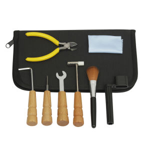 IRIN | IRIN GT-32 Guitar Repair Tool Kit String Winder Wiping Cloth L-Wrench Hexagonal Wrench Phillips Screwdriver Hammer Pliers