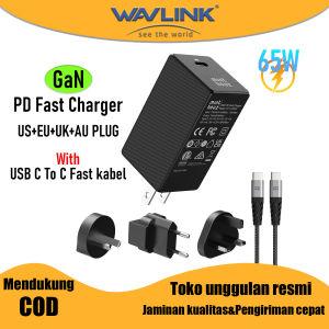 Minthouz Kepala Charger GaN Type C Fast Charging 65W PD Charger Kabel Original