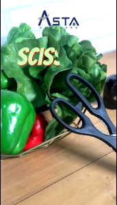 MODE+ Gunting Dapur Tajam Serbaguna Pemotong Daging Buah Sayur Pembuka Tutup Botol / Kitchen Scissors Kitchenware MK-SC01