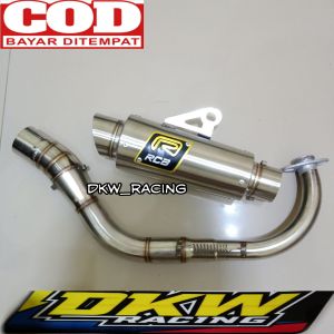 Knalpot RCB Mio Sporty Mio J Aerox Lexy Fino Xeon Vario Beat Scoopy dll