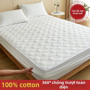 Grace | Bảo Vệ Nệm Bọc Toàn Bộ Chống Trượt Bằng Cotton