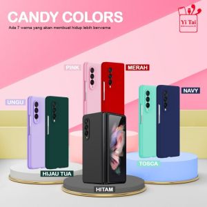 YITAI - YC-08 Case Candy Color untuk Samsung Z Fold