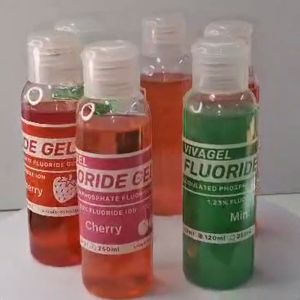 Dental Fluoride Gel Strawberry & Mint 120ml and 60ml