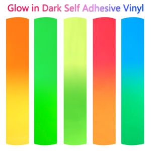 Glow in Dark Self Adhesive Vinyl Sheet for Cut Outdoor Luminous Film For Festival Party Decoration Stickers DIY Mug Car Decal