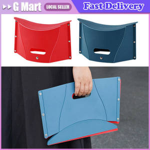 Camping and Fishing Multi Functional Handheld Basket Folding Stool Portable Stool Card Folding Stool Portable Outdoor