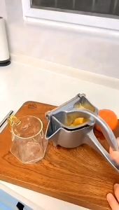 Aluminum Alloy Manual Juicer Small Hand Press Fruit Squeezer Lemon Lime Orange Extractor Kitchen Home