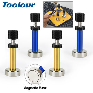 Toolour Soldering Helping Hands 4Pcs Circuit Board Holder with Magnetic Base Adjustable Multifunctional Fixture for Clamp PCB
