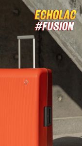 Echolac Fusion PP Unbreakable 3-Point TSA Lock System Frame Spinner Case Travel Luggage Bag Beg Bagasi PW004