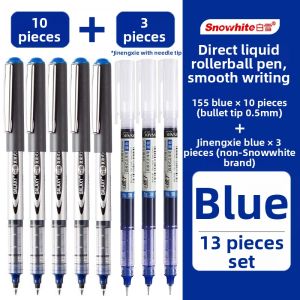 Student Suitable Needle Tube Type Large Capacity Pen 0.5mm
