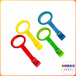 Amoki Baby Crib Pull Rings Training Ring for Walking Training Baby Stand Up Walker