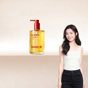 KANS | Dầu Tắm Dưỡng Ẩm Làm Sạch Kem Chống Nắng Thư Giãn