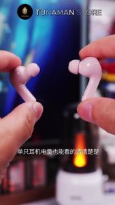 Tai nghe Bluetooth không dây Ultrapods Pro v5.3 màn hình kỹ thuật số trong suốt LED điều khiển - Đủ 4 màu XANH  HỒNG  TRẮNG  ĐEN