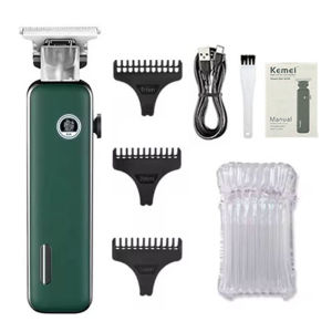 Kemei KM-5098 KM-2027 Professional Hair Clipper And Beard Trimmer New Design USB Rechargeable Shaver For Men Electric Clippers