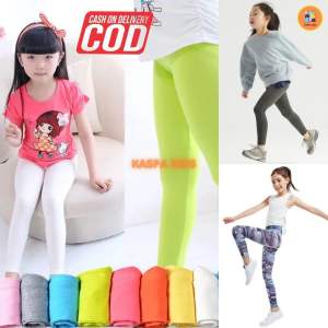 Celana Legging Anak Usia 6 Bulan-12 Tahun Kualitas Terbaik / Legging Anak Polos / Legging Anak Motif / Lejing Anak Anak