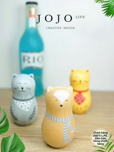 Đồ Uống JOJOS L. PD.Hanze Thân Thiện Với Động Vật Hoạt Hình Thẻ Tủ Lạnh Đồ Đục Lỗ Cá Nhân Hóa Đồ Dùng Nhà Bếp Phụ Kiện