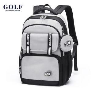 GOLF QUALITY Kids Backpack Children School Bags For Boys Girls Famous Brand Schoolbags Waterproof Nylon School Backpack For Teenage boys Large Capacity Primary School Bag Black Purple Start of School Season