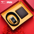 Seven Wolves Brand Men's Leather Wallet New Style Gift Box High Quality Functional Gift for Valentine's Day or Marriage Proposal. 