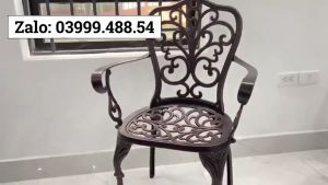Bộ Bàn ghế ban công Bàn mặt đá đẹp Bàn ghế cafe ban công Bàn ghế sân vườn ngoài trời mặt đá - VN47