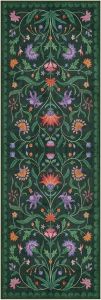 VIKAMA Bohemian Thảm Chống Trơn Trượt Chống Phai Màu Polyester Phòng Ngủ Nhà Bếp Giặt Phòng Thảm Trang Trí Nhà Đầu Giường Sàn Nhà