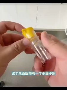 Portable Lemon Squeezer Manual Orange Lime Juicer Faucet Screw Top Pomegranate Juicer