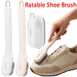 360° Rotating Shoe Brush / Multifunctional Long-handled Cleaning Brush / with Soft Bristles / Shoes Clothes Decontamination Brushes