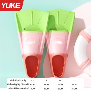 Yuke | Vây Lặn Dành Cho Người Lớn Trẻ Em Thanh Thiếu Niên Tập Chuyên Nghiệp
