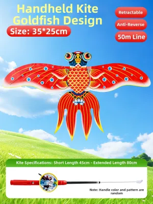 FENFA | Large Easy Fly Glide Kite Handheld Rod Outdoor Toy