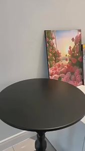 Cermin Aesthetic Stand Mirorr Flower Kaca Meja Rias / Cermin Bunga Standing Mirror Rotating/BUNGA Standing Mirror Makeup Rotating Aesthetic