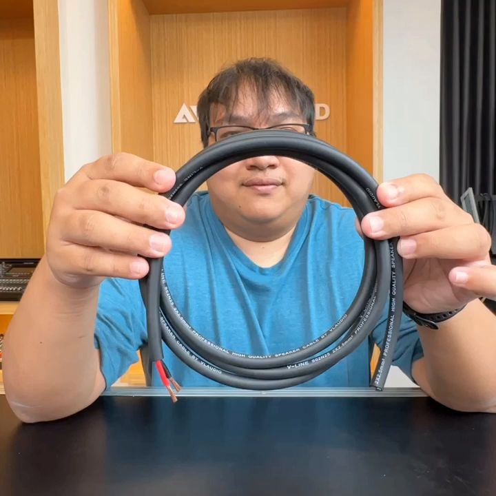 VL Audio Vline S02N25 สายลำโพง 2 คอร์ ให้เสียงเต็ม กว่าสายธรรมดาทั่วไป AT Prosound