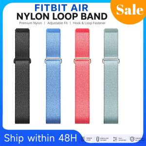 Sport Nylon Braided Watch Strap for Google Replacement Strap Fitbit Air Loop Bracelet Breathable Adjustable Band Wristband