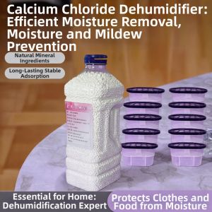 MENGMIAN | Moisture Absorbing Anti-Mold Refill Pack Calcium Chloride Desiccant Granules