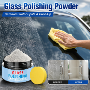Nano Glass Scratch Repair Powder for Windshield Mirror and Glass Surface Restoration