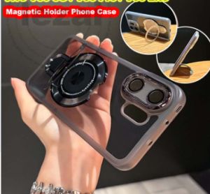 Case Vivo V60 V 60 Pro V60 Lite 5G Vivo V50 Lite 5G Case with Magnetic Stand Holder Soft Shockproof Clear Luxury New Design