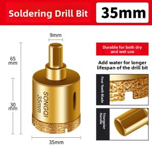 NIANXU | German Quality Tile Drilling Bit Glass Marble Hole Punch Dry Drilling Tool