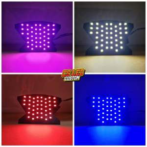 Stoplamp Running Beat FI / Beat Fi Old / Beat Stater Kasar Halus 2012-2015 11 mode led strip kotak (wajib dc)