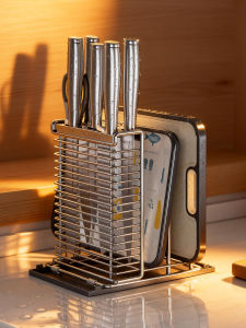 BANGJIE | Stainless Steel 304 Kitchen Utensil Storage Rack