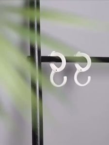 1pcs Portable Multifunctional shaped Hook with Home Durable Organizer Hook Closet Hook Snap Ring   P2475